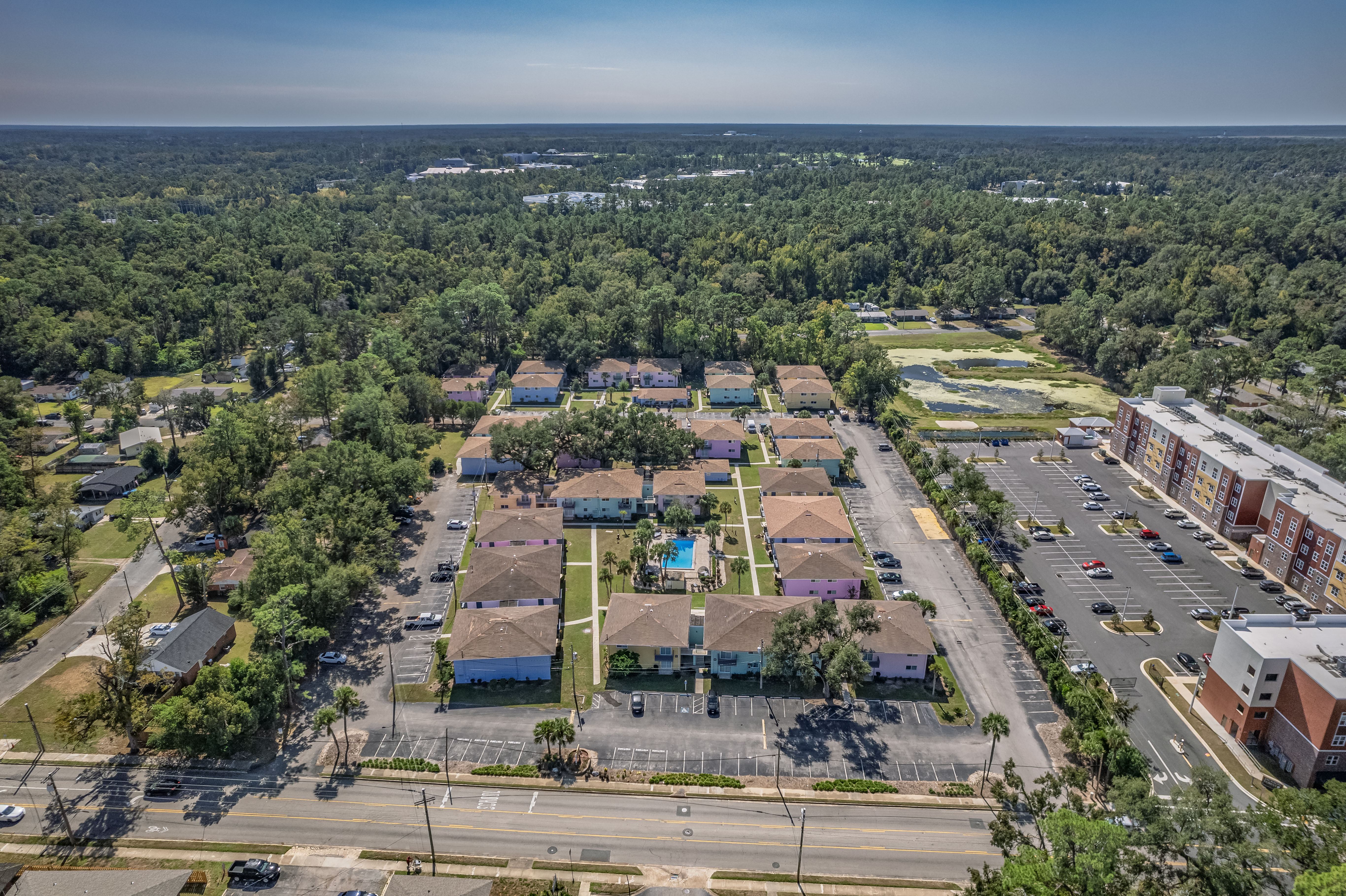 Drone Community View at Serenity Place Central, Tallahassee, Florida